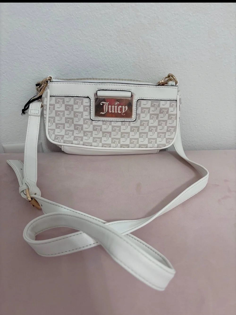 Juicy Couture White Crossbody Bag